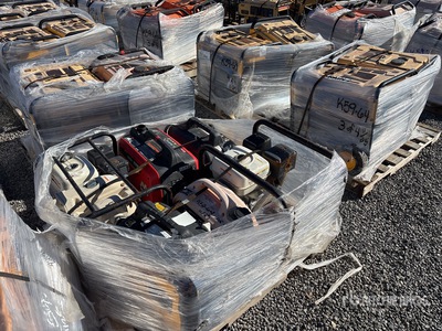 Quantity of (4) Pallets of Water Pump and Portable Generator Set (Inoperable)
