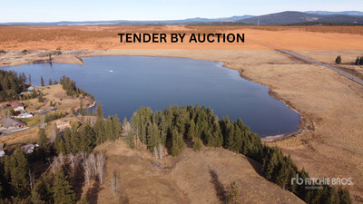 105 Mile House, BC, Hwy 97, 105 Mile Lake, 93.4± Title Acres, Lake Front Property