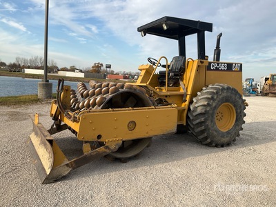 1994 Cat CP-563 Padfoot Drum Compactor