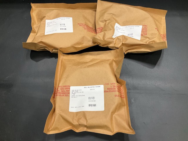 (12) Bell Textron 214-010-125-3 Spacers (12) Bell Textron 214-010-125-3 Spacers