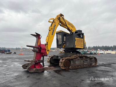 2018 Komatsu XT460L-3 Track Feller Buncher