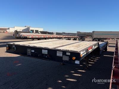 2002 Fontaine 45 ft T/A Single Drop Plataforma Rebajada