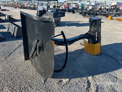 GIYI 54 in Articulating Skid Steer Brush Cutter (Unused)