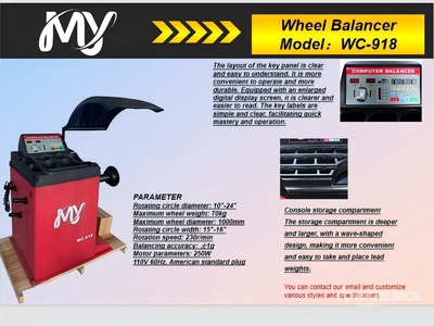 2025 MY WC-918/TC-620 Tire Changer & Tire Changer (Unused)