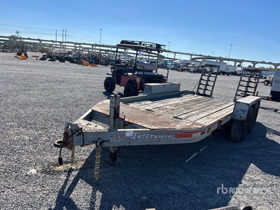 2002 Interstate 10ST 14 ft T/A Equipment Trailer
