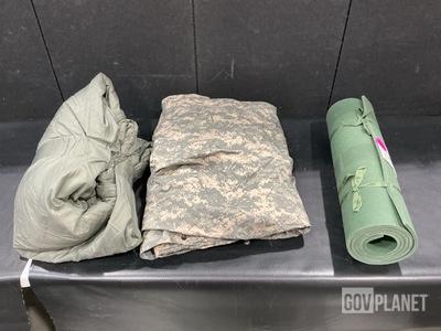 (10) Bivy Covers, (14) Sleeping Bags & Assorted Items
