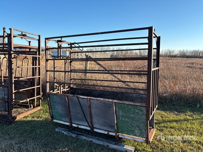Custom Built 6 ft 6 in Squeeze Chute Divers - Équipement d'élevage