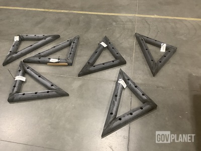 (6) AW Developments 40-46-01 Rubber Fenders