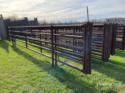 Quantity of (4) 30 ft Free Standing شبكات سلكية لإبقاء الحيوانات