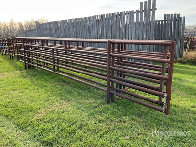 Quantity of (4) 30 ft Free Standing شبكات سلكية لإبقاء الحيوانات