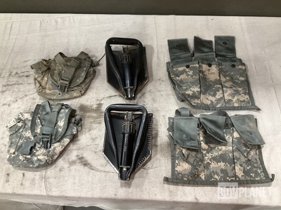 (53) Entrenching Tools, (125) Canteen Pouches & (84) Bandoleer Ammo Pouches