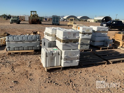 (14) Assorted Storage Cases