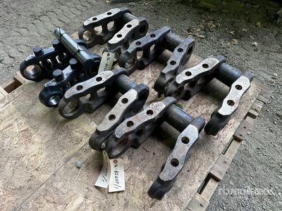 Quantity of (6) Miscellaneous Track Chain Links