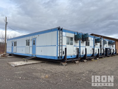 Atco 5 Unit 54 ft x 12 ft Skid-Mounted Campamento móvil