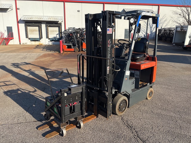 2020 Toyota 7FBCU15 2500 lb Electric Forklift