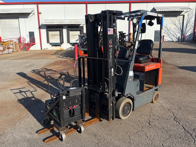 2020 Toyota 7FBCU15 2500 lb Electric Forklift