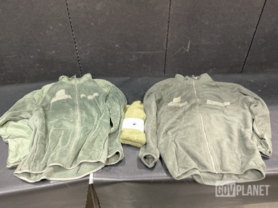 (1) Cold Weather Parka Liner, (4) Pairs of Socks & (45) Cold Weather Jackets