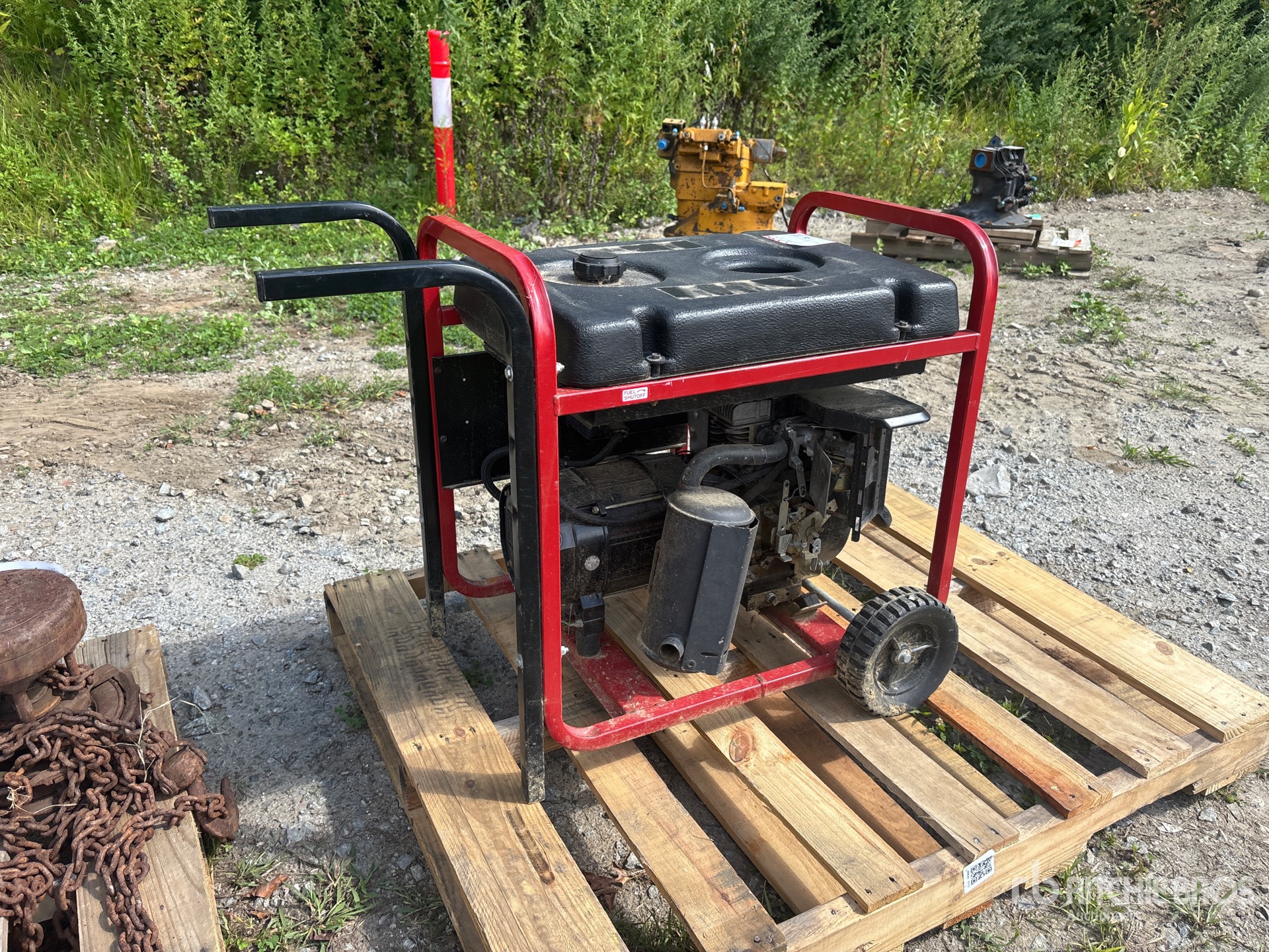 Quantity of (3) Pallets of Miscellaneous Shop Equipment Contractor Tools