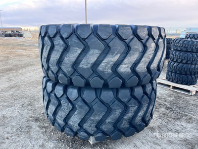 Quantity of (2) Maverick 29.5x25 E3/L3 Tires (Unused)