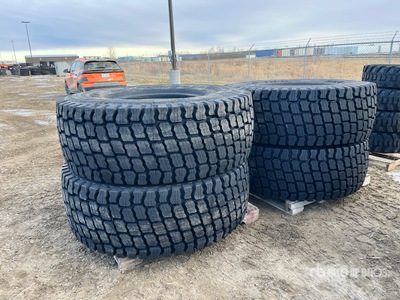 Quantity of (4) Snowmaster 20.5R25 Radial Tires (Unused)