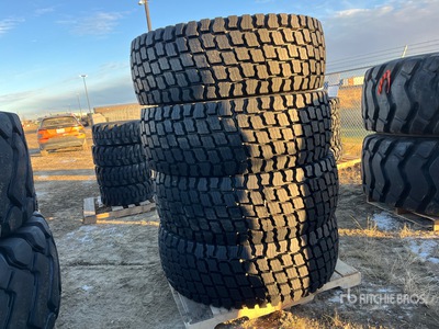 Quantity of (4) Snowmaster 17.5R25 Radial Tires (Unused)
