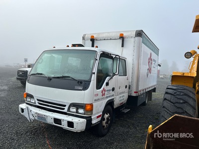 2002 Isuzu NPR HD 4x2 Van Truck (Inoperable)