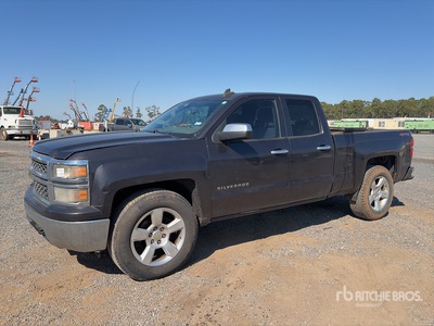 2015 Chevrolet Silverado 1500 4x4 Extended Cab Pickup