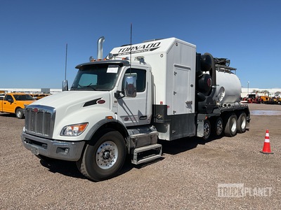Tornado F3 echo lite on 2025 Peterbilt 548 10x4 Vacuum Excavator Truck