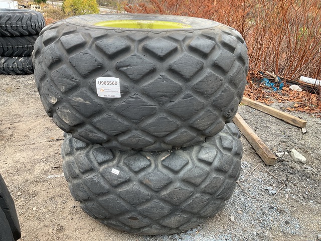 Quantity of (2) Goodyear R-3 28L-26 Tires
