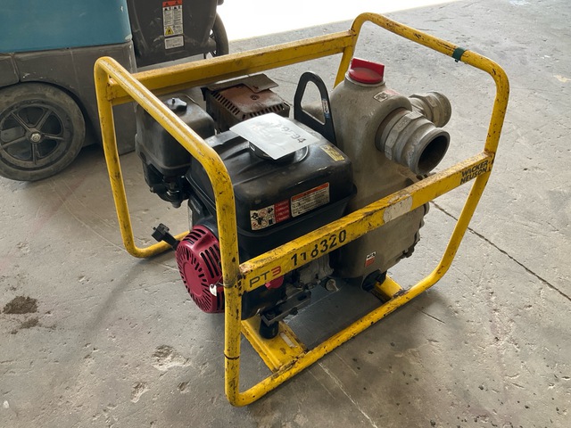 2012 Wacker Neuson PT3 Water Pump
