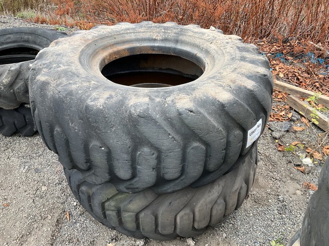 Quantity of (2) Goodyear Type 4S 20.5-25 Tires