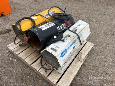 Quantity of (3) Space Heater