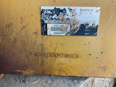 2013 Cat 336E L Tracked Excavator