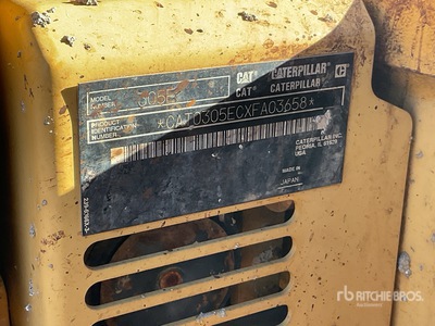 2014 Cat 305E CR Minikoparka