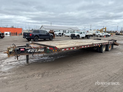 2015 Felling 28 ft T/A Equipment Trailer