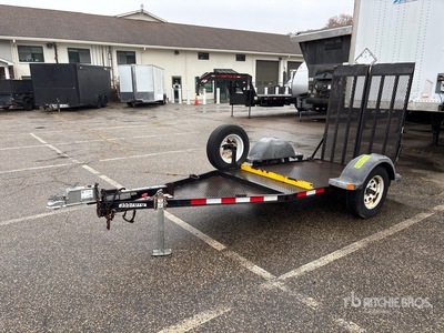2013 MMDI 47RVX9B 7 ft S/A Equipment Trailer