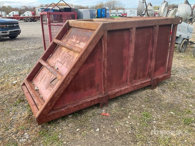 Steel skip box Waste Container