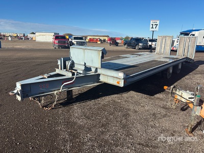 1995 J C Trailer 27 ft T/A Apparatuur aanhangwagen