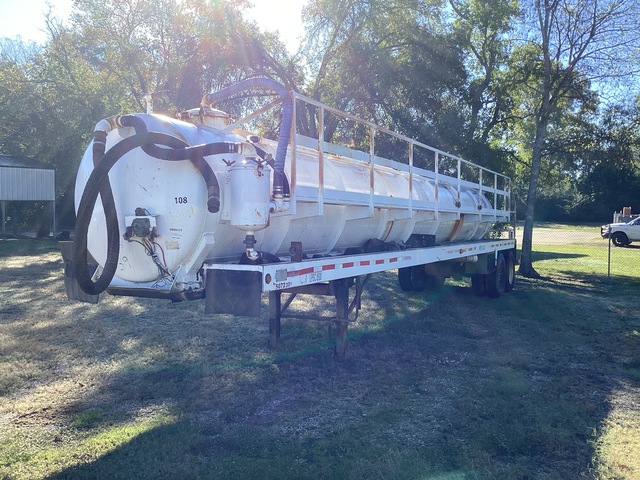 2007 TROX 130 5460 gal T/A Vacuum Tanker Trailer 2007 TROX 130 5460 gal T/A Vacuum Tanker Trailer