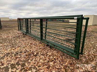 Quantity of (4) 24 ft x 5 ft 4 in Recinto per bestiame