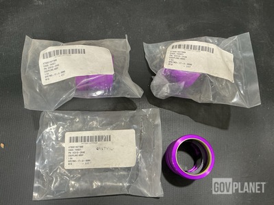 (3) Hydraflow VC513-24AE Flexible Tube Coupling Assemblies