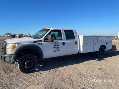 2013 Ford F-450 XL 4x2 Crew Cab Utility Truck