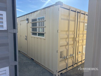 20 ft x 8 ft Storage Container Mobile Office (Unused)