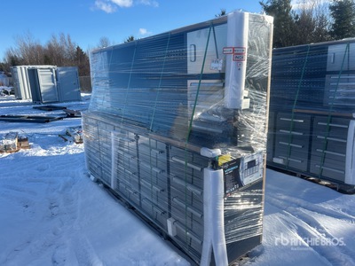 Steelman 10 ft 30-Drawer ベンチ (Unused)