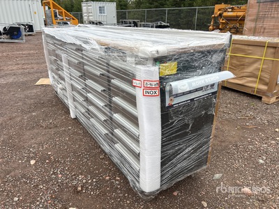 Steelman 10 ft 30-Drawer Stainless Steel Werkbank (Unused)