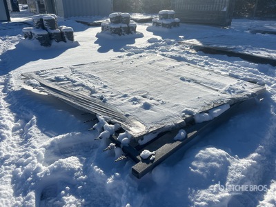 Greatbear 14 ft Wrought Iron Bi-Parting ドライブウェイ ゲート (Unused)