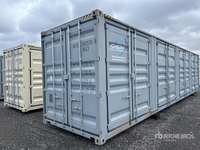40 ft High Cube Multi-Door Storage Container