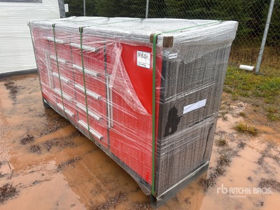 Steelman 7 ft 10-Drawer Banco de trabajo (Unused)