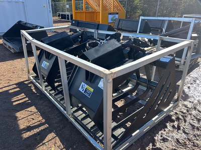 Greatbear 72 in Skeleton Skid Steer Grapple Bucket (Unused)