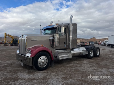 2016 Kenworth W900 6x4 T/A Sleeper Truck Tractor